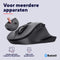 Trust Fyda - Kantoor Muis - Draadloos RF + Bluetooth 2400 DPI - Zwart