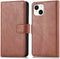 iMoshion Hoesje Geschikt voor iPhone 15 Hoesje Met Pasjeshouder - iMoshion Luxe Bookcase - Bruin