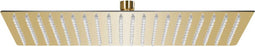 vidaXL - Regendouchekop - rechthoekig - 50x30 - cm - roestvrij - staal - goudkleurig