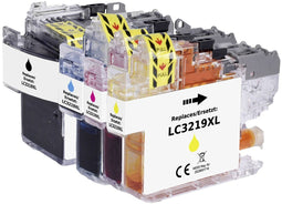 Renkforce RF-5705474 - Inktcartridge - Compatibel met Brother LC-3219XL - Zwart Cyaan Magenta Geel (4-pack)