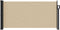 vidaXL - Windscherm - uittrekbaar - 100x500 - cm - beige