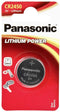 Panasonic CR 2450 - Batterij - Lithium 3 V 620 mAh - Zilver