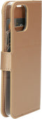 Mobiparts iPhone 12/12 Pro - Wallet Case - Saffiano motief - Koper
