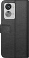 OnePlus Nord 2T - Bookcase Hoesje - Magnetische Sluiting en Pasjesvakjes - Zwart