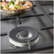 Inventum VFG6034WGRVS - Vrijstaand Fornuis - 4 Branders - 65L Oven