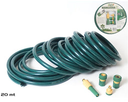 Gerimport Tuinslang - 20 Meter - met Sproeier en Koppelstukken - 5-Delig