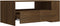 vidaXL - Salontafel - 102x55x42 - cm - bewerkt - hout - bruin - eikenkleur