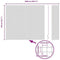 vidaXL - Gelast - Draadhek - 1,4x10 - m - Gegalvaniseerd - Staal