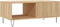 vidaXL - Salontafel - 90x50x36,5 - cm - bewerkt - hout - sonoma - eikenkleurig