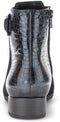 Gabor Enkellaarsjes - H-leest - Blokhak 2 cm - Blauw