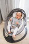 MoMi Kenani - Elektrische Babyschommel - Bluetooth - Afstandsbediening - 5 Schommelsnelheden - Donkergrijs