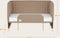 Lionelo Thomi Plus 5in1 - Meegroeibed Co Sleeper Babybed Baby Box Peuterbed Bank - 7 hoogtes - 2x matrassen T25 - Verstelbare Poten - Ademend & Afritsbare Zijkant - Opbergmand - Wielen - Wasbare Bekleding - tot 100 kg - Beige Karamel