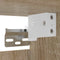 vidaXL - Tv-wandmeubelen - 4 - st - 30,5x30x30 - cm - wit - en - sonoma - eikenkleurig