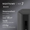Netgear Nighthawk RS200 - Router - WiFi 7 tot 6.5 Gbps - 360° bereik