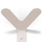 FRONDO Wandkapstok - Staal - 4 haken - Silky Taupe