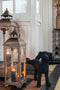 J-Line Viv! Home Luxuries Hond - polyresin - zwart - 2 stuks