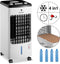 Monzana Mobiele Airco Ventilator - 4 in 1 - 3.5L - Wit Zwart