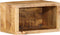vidaXL - Wandkastje - 40x30x25 - cm - Massief - Hout - Ruw - Mango