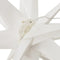 vidaXL - Kerstlamp - met - LED - inklapbaar - 43 - cm - wit