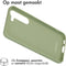 iMoshion Hoesje Geschikt voor Samsung Galaxy S23 Hoesje Siliconen - iMoshion Color Backcover - groen