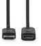 Nedis CCGP37108BK02 - DisplayPort naar HDMI Kabel - 20cm - Zwart