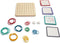 BS Toys Geobord - Motoriekspel - Educatief spel - Hout - 18 x 18 cm