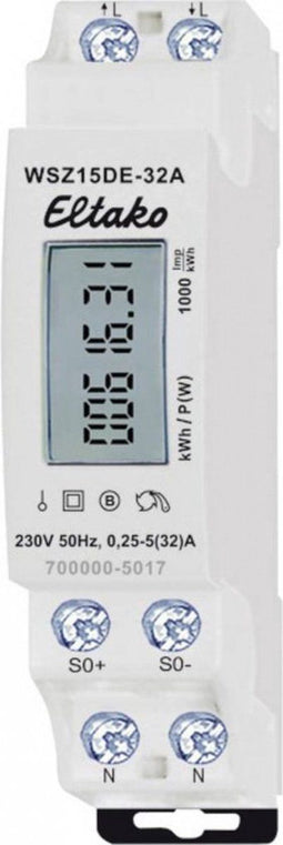 Eltako - WSZ15DE-32A Elektriciteitsmeter kWh-meter