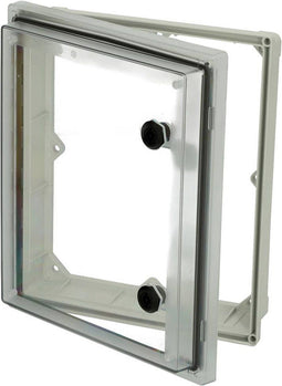 Fibox PW 292409 T Zichtvenster Deksel transparant, Dubbele baard, UV-bestendig (l x b x h) 88 x 244 x 291 mm Polycarbon