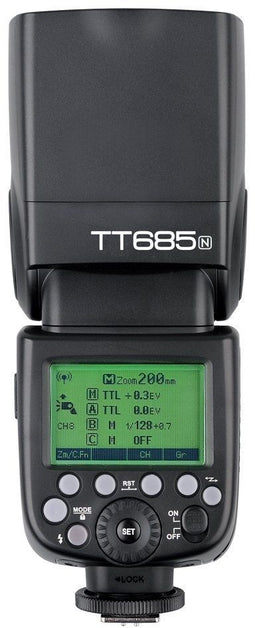 Godox TT685N - Compactflitser - i-TTL compatibel met Nikon - Richtgetal 60