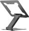 Neomounts DS20-740BL1 - Opvouwbare laptop stand - Traploze hoogteverstelling 1,7-16,8 cm - Zwart