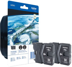 Brother LC-985BKBP2 - Inktcartridge - Origineel - Zwart