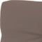vidaXL Bankkussen pallet 70x40x10 cm taupe