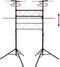 vidaXL Lichtstatief 238x115x(180-300) cm staal