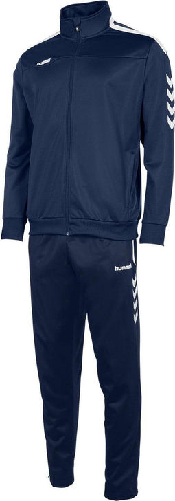 hummel Valencia - Trainingspak Unisex - 100% Polyester - Navy - M