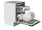 Beko BDIN38560C - Vaatwasmachine - 15 couverts - 42 dB(A) - LED display - 8 programma's
