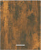 vidaXL - Hangkast - Lyon - 50x31x60 - cm - bewerkt - hout - gerookt - eikenkleurig