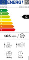 Whirlpool C WD 94M WBS BE - Warmtepompdroger - 9 kg trommelcapaciteit - Energieklasse C