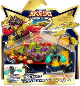 Startpakket Ninja Fury - MOOSE TOYS - AKEDO - Startset met beeldje en accessoires