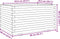 vidaXL - Plantenbak - 90x60x49,5 - cm - massief - douglashout