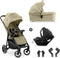 Hauck Shop N Care Trio - 3-in-1 Kinderwagen set - Buggy autostoel reiswieg - Olijfgroen
