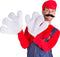 dressforfun - Herenkostuum super loodgieter Mario XL - shirt met lange mouwen tuinbroek muts snor handschoenen