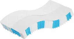 vidaXL - Pocketveringmatras - middelhard-hard - 90x200 - cm