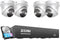 ZOSI C225 - Set van vier IP-camera's 5MP met recorder en 2TB HDD - Zwart (4 stuks)