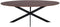 StarFurn Eettafel Ferris Eiken Ovaal 240cm Walnoot
