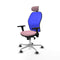 Piqueras y Crespo 3D086G2 - Bureaustoel - Verstelbare hoogte en hoofdsteun - Roze