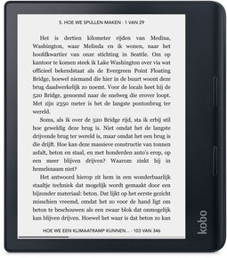 Kobo Sage - E-reader - 8 inch - 32 GB - Water- en stofbestendig