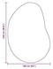 vidaXL - Tapijt - 'HUARTE'Korte - Pool - Zacht - en - Wasbaar - Crème - 160x230 - cm