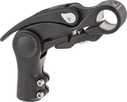 Promax Verstelbare Stuurpen - Met hevel - 31,8/110/28,6mm - Mat zwart