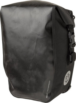 AGU Clean Enkele Fietstas Shelter Medium - Zwart - 17 L - Waterdicht - KLICKfix module rail - Reflecterend