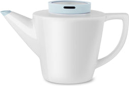 Viva Scandinavia - Infusion Theepot - Porselein - 1 liter - Wit/Blauw
